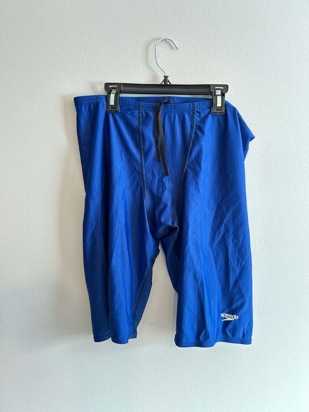 Speedo Men's Peacoat Blue Swimming Jammer Compression Swim Shorts Size 38